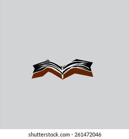 book  icon vector