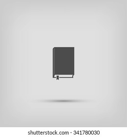 Book icon vector