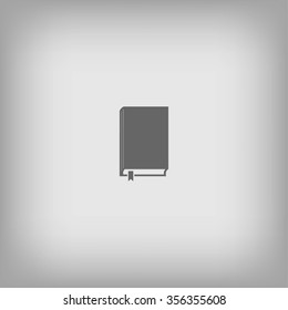 Book icon vector
