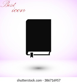 Book icon vector