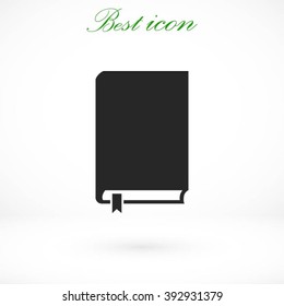 Book icon vector