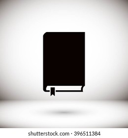 Book icon vector