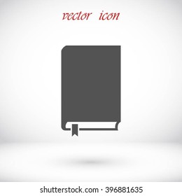 Book icon vector