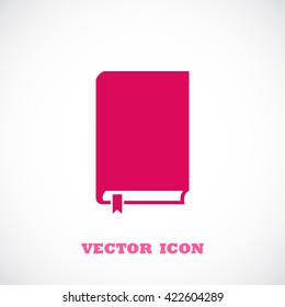Book icon vector