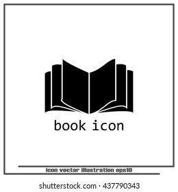 Book Icon Vector.