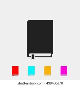 Book icon vector