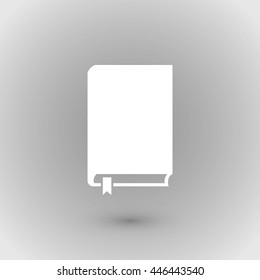 Book icon vector