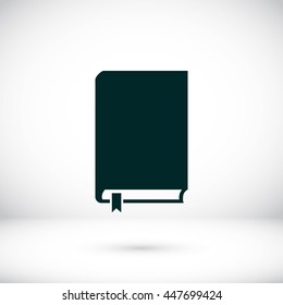 Book icon vector