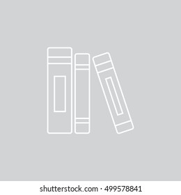  Book icon vector .