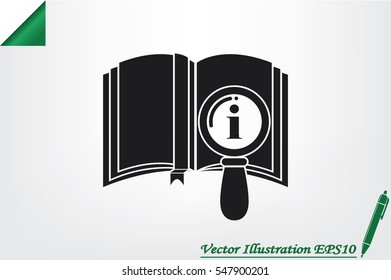 book icon vector