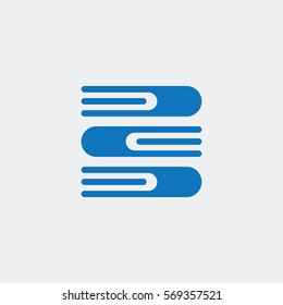 Book icon vector
