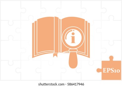 book icon vector.