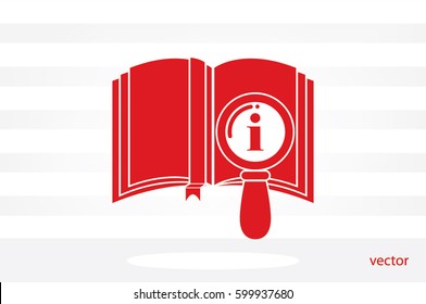 book icon vector.