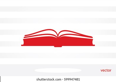 Book icon vector