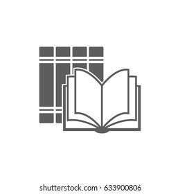 Book icon vector