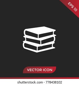 Book icon vector