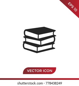 Book icon vector