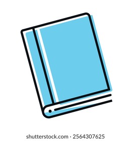 Book icon vector art. Book vector logo. Ebook icon