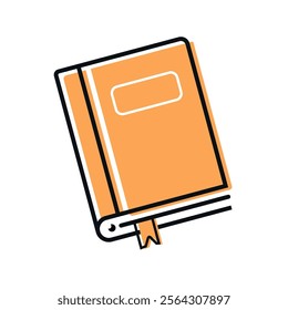 Book icon vector art. Book vector logo. Ebook icon