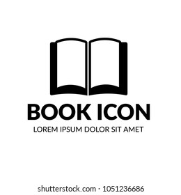 Book icon vector.Can be used as icon or logo for websites, applications, mobile and UI design. color icon, vector illustration