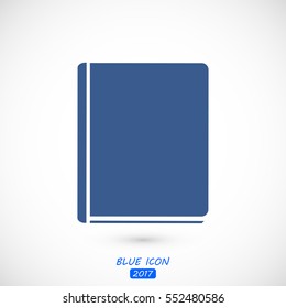 book icon, vector best flat icon, EPS