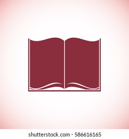 Book icon, vector best flat icon, EPS