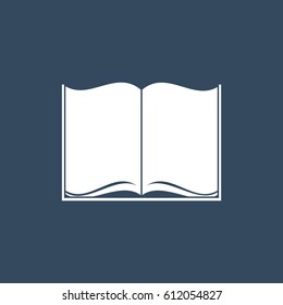 Book icon, vector best flat icon, EPS