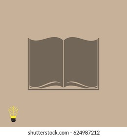 Book icon, vector best flat icon, EPS