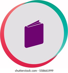 Book  icon. Vector design.