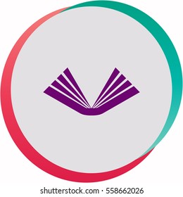 Book  icon. Vector design.