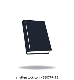 Book icon, vector design