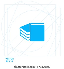 Book  icon. Vector design.