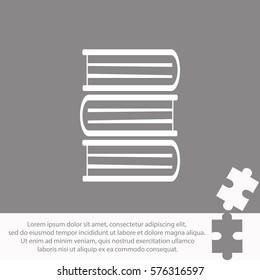 Book  icon Vector design.