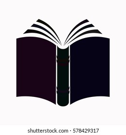 Book  icon. Vector design.