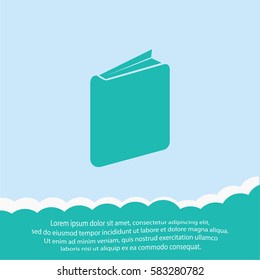 Book  icon. Vector design.