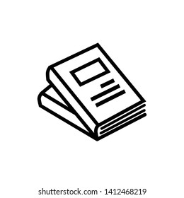 book icon vector design illustration