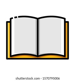 Book icon vector design illustration