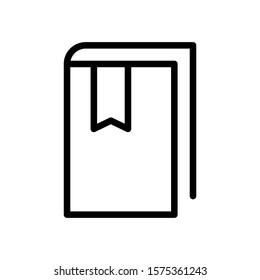 Book Icon Vector Design Illustration