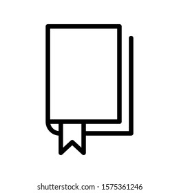 Book Icon Vector Design Illustration