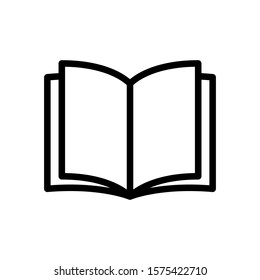 Book Icon Vector Design Illustration