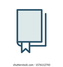 Book Icon Vector Design Illustration