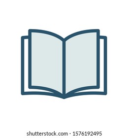 Book Icon Vector Design Illustration
