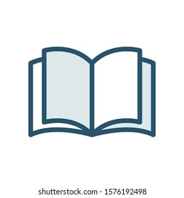 Book Icon Vector Design Illustration
