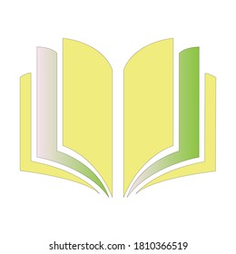 Book icon vector design illustration