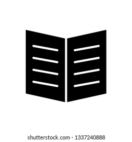 Book Icon Vector Design Inspiration