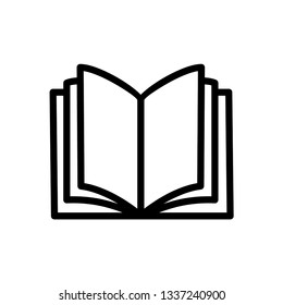 Book Icon Vector Design Inspiration