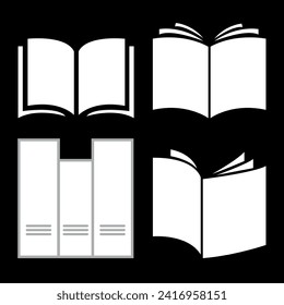 Libro, icono, vector, diseño, oficina, arte, ilustración, escuela, educación, deporte, línea, creativo, gráfico, ciencia, web, signo, plano, conjunto, biblioteca, universidad, investigación, forma, estudio, estacionario