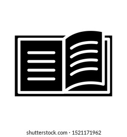 book icon vector design style template