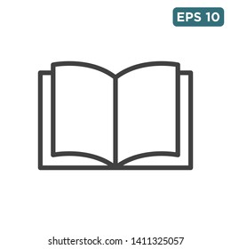 book icon vector design template