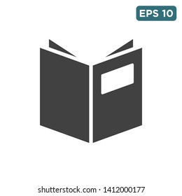 book icon vector design template